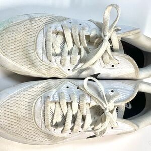 White Athletic Sneakers Nike